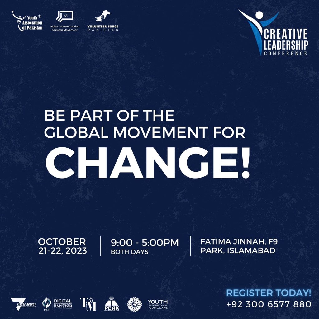 arbazahmed_1's tweet photo. Join the creative revolution at #CLC23 
Be a part of CLC to learn and grow.
#CLC23 https://t.co/Vzpkx24t2R