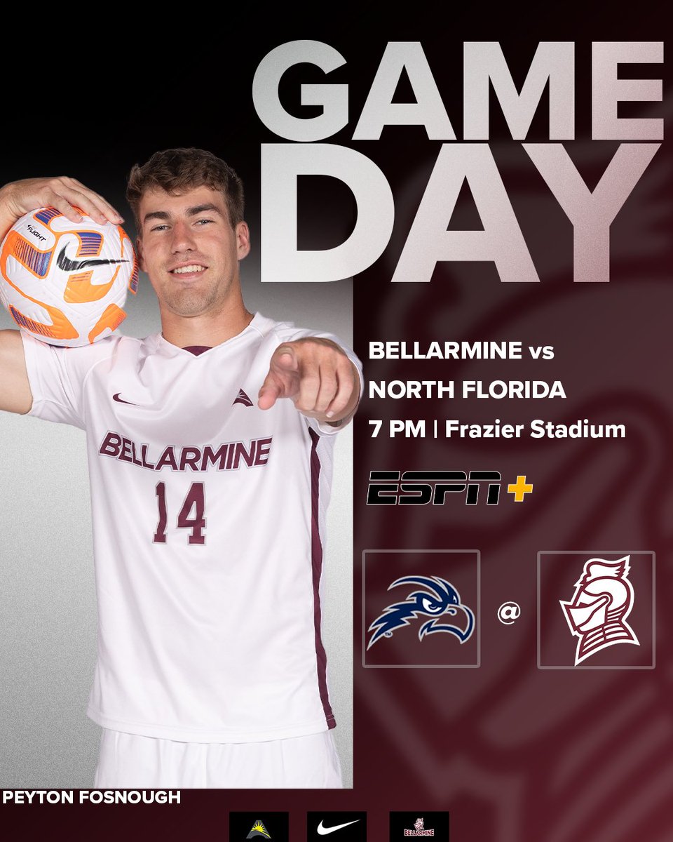 Under the lights on Saturday night 💡💡

🆚 North Florida
⏰ 7 PM
🏟️ Frazier Stadium
💻 ESPN+ bit.ly/48RErcA 
📊 bit.ly/3R30IxJ 

#SwordsUpBU