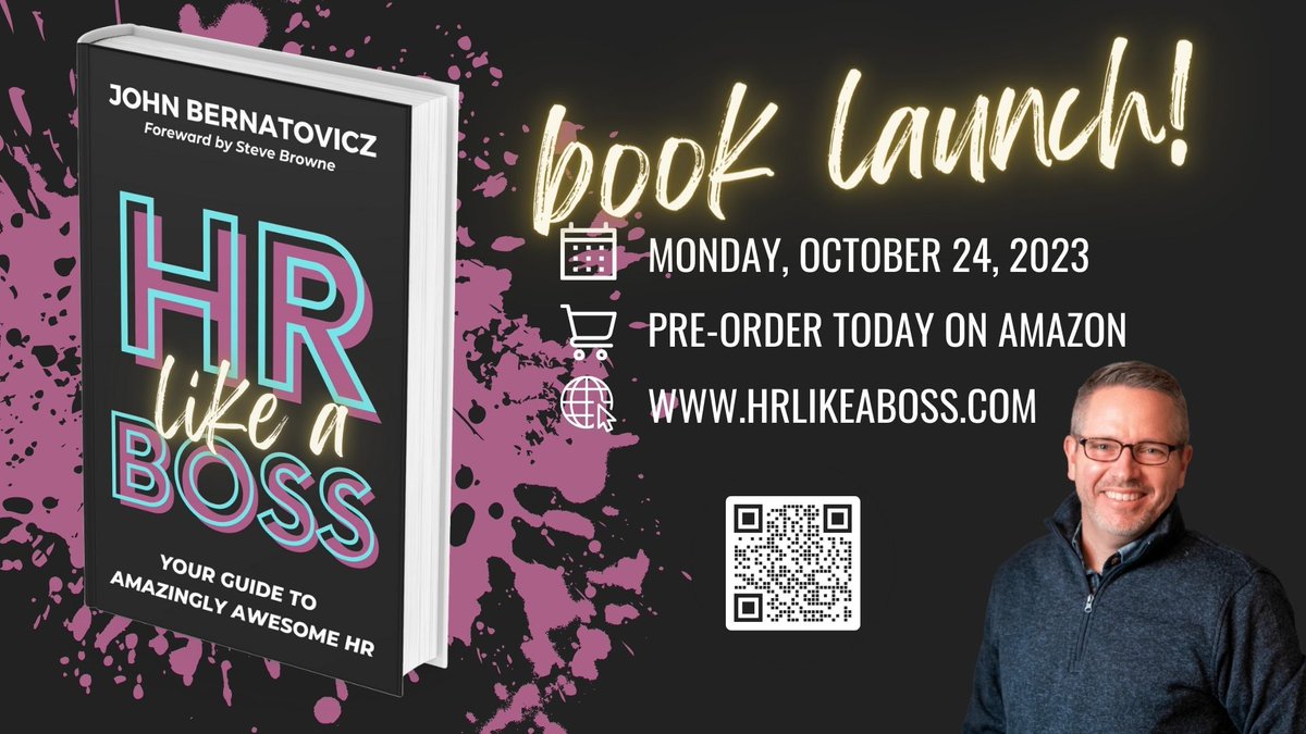 I'm thrilled to share something that has the power to transform your HR game – "HR Like a Boss." 🚀

As the author, I poured my heart and soul into this book.

Pre-order your copy today on Amazon!

#HR #CareerBoost #HRLikeABoss #HRLeadership #ProfessionalDevelopment