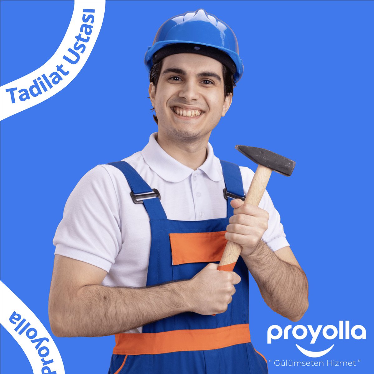 "Evini Yenile, Hayatını Güzelleştir!"
Tadilat Ustan Kapında, En Uygun Fiyat Yanında!

Online Tadilat Ustasından, En Uygun. Fiyatı Alın: proyolla.com/talep-olustur/…

#usta #tadilat #proyolla #hizmet #Türkiye