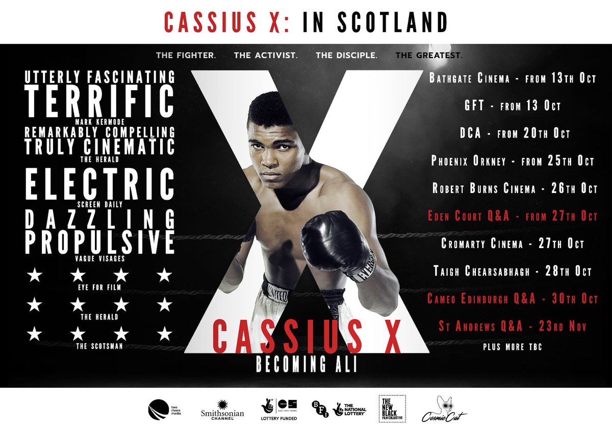 Lots of people asking for the Scottish dates of Cassius X - here they are