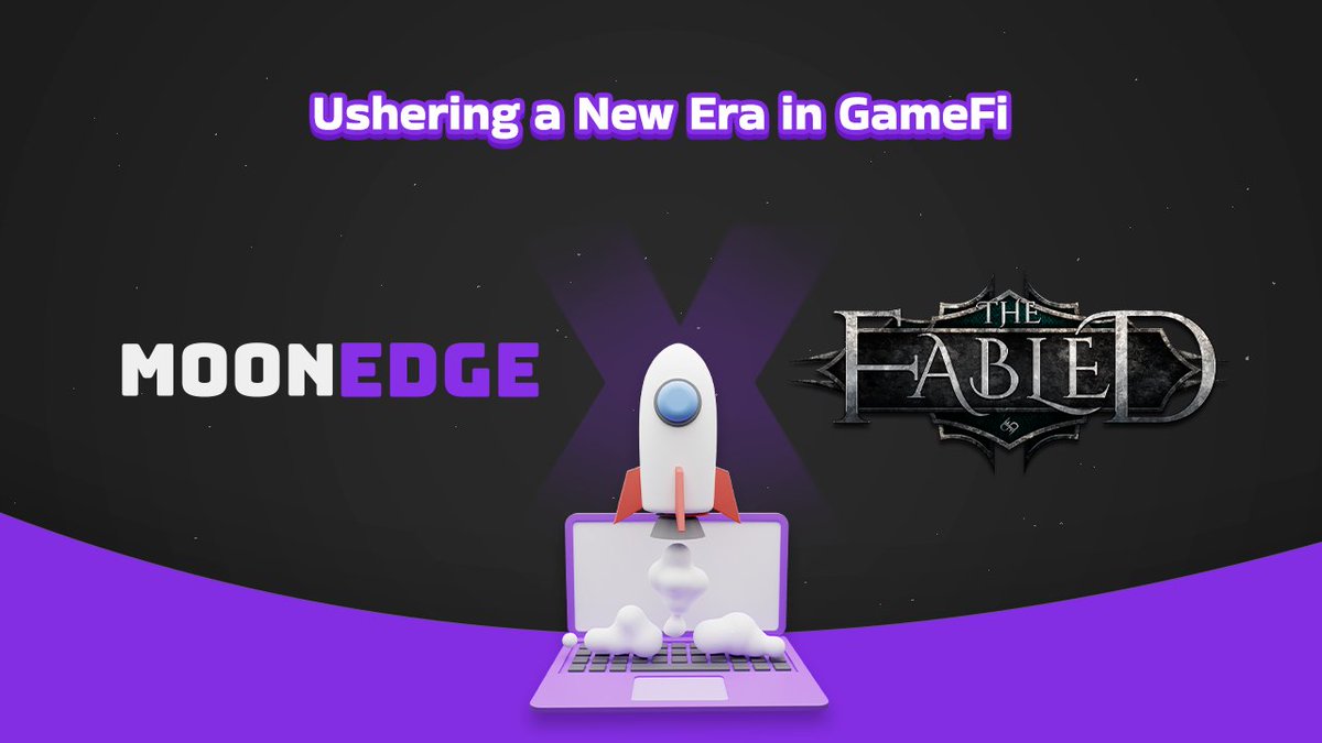 moon3dge's tweet image. MoonEdge is thrilled to partner with The Fabled—an open-world action RPG built on Unreal Engine 5. 🎮

Merging #DeFi &amp;amp; #Gaming, get ready for next-level #NFT integrations, soul-bound tokens, and high-stakes tournaments.

🔗moonedge.medium.com/9e675e58bd47

👀 Stay tuned for more!