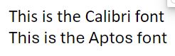 Utterly trivial post, but I'm curious - users of NHS email: has your default font changed to Aptos? I've changed mine back to Calibri. Getting a lot of NHS emails with Aptos. Constantly embracing change in radiotherapy physics, but for some reason I find this change unsettling...