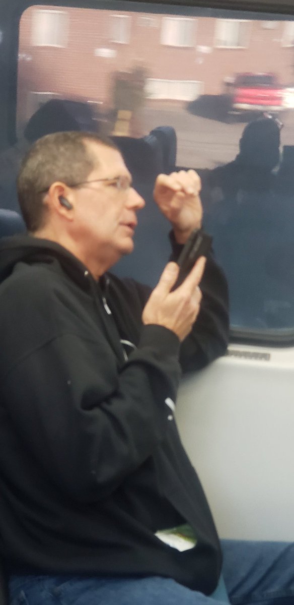 everydaytransi1's tweet photo. @SEPTA_SOCIAL @SEPTAPHILLY @SEPTA On the 817a West Trenton Line #305. I was sitting across from this man he cleared his throat  to get attention and when I looked@him he put up his middle finger several times. I told conducter  &amp; Septa office got no help. https://t.co/W5f7MCzGOL