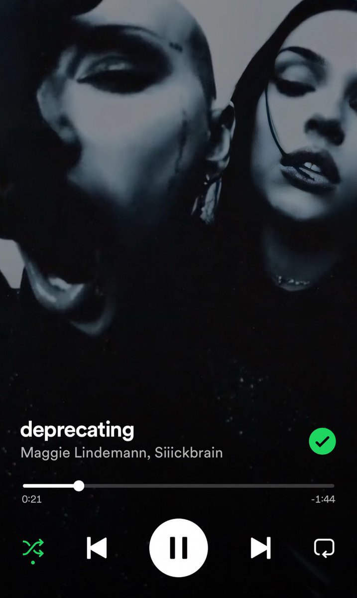dumbsk8btch's tweet photo. BRB, streaming #DEPRECATING all day 🎶🎧 https://t.co/JZPTkzJcrG