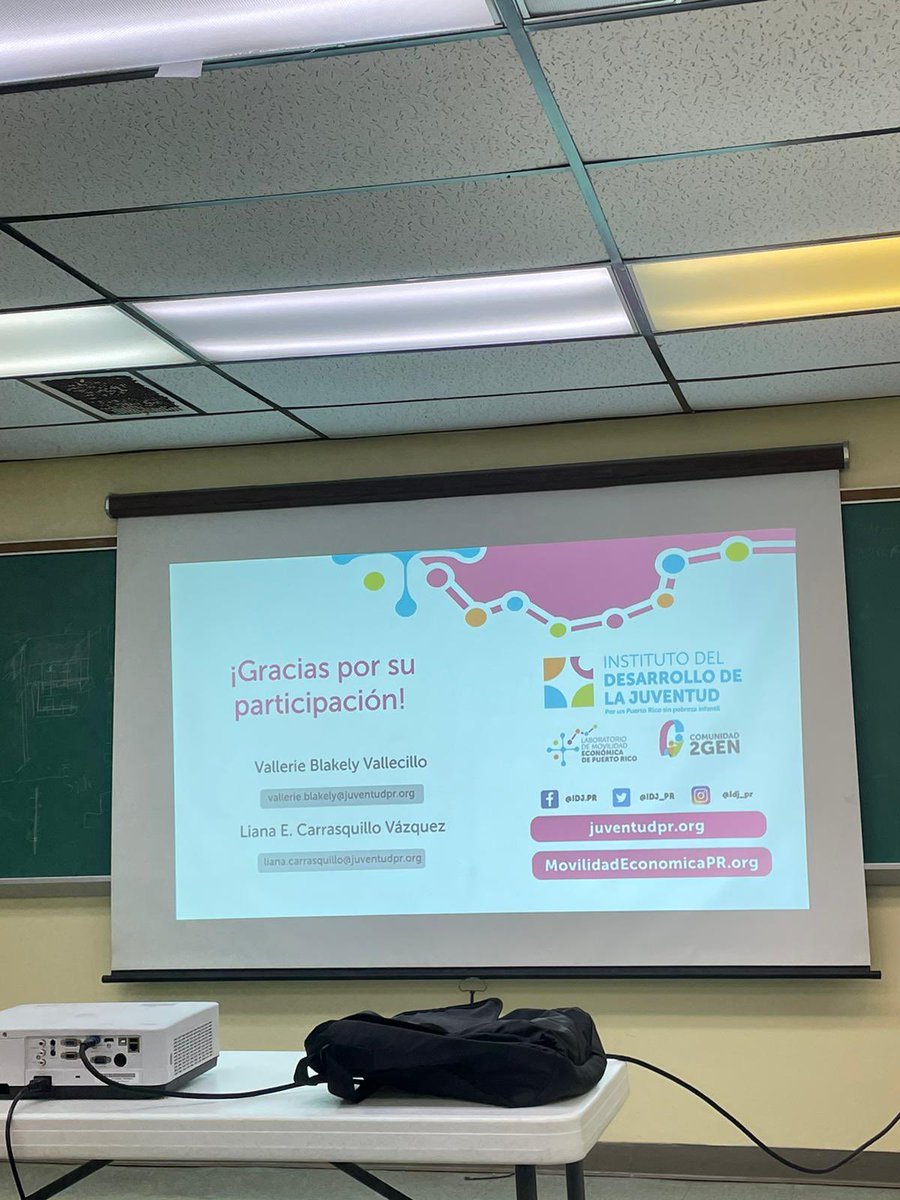 Ayer se llevó a cabo la conferencia "De los datos a la acción para la movilidad económica de las familias en Puerto Rico", donde se analizó la pobreza infantil en el país y se presentaron estrategias para abordar este problema. ¡Agradecidxs por la información! <a href="/IDJ_PR/">Instituto del Desarrollo de la Juventud</a>