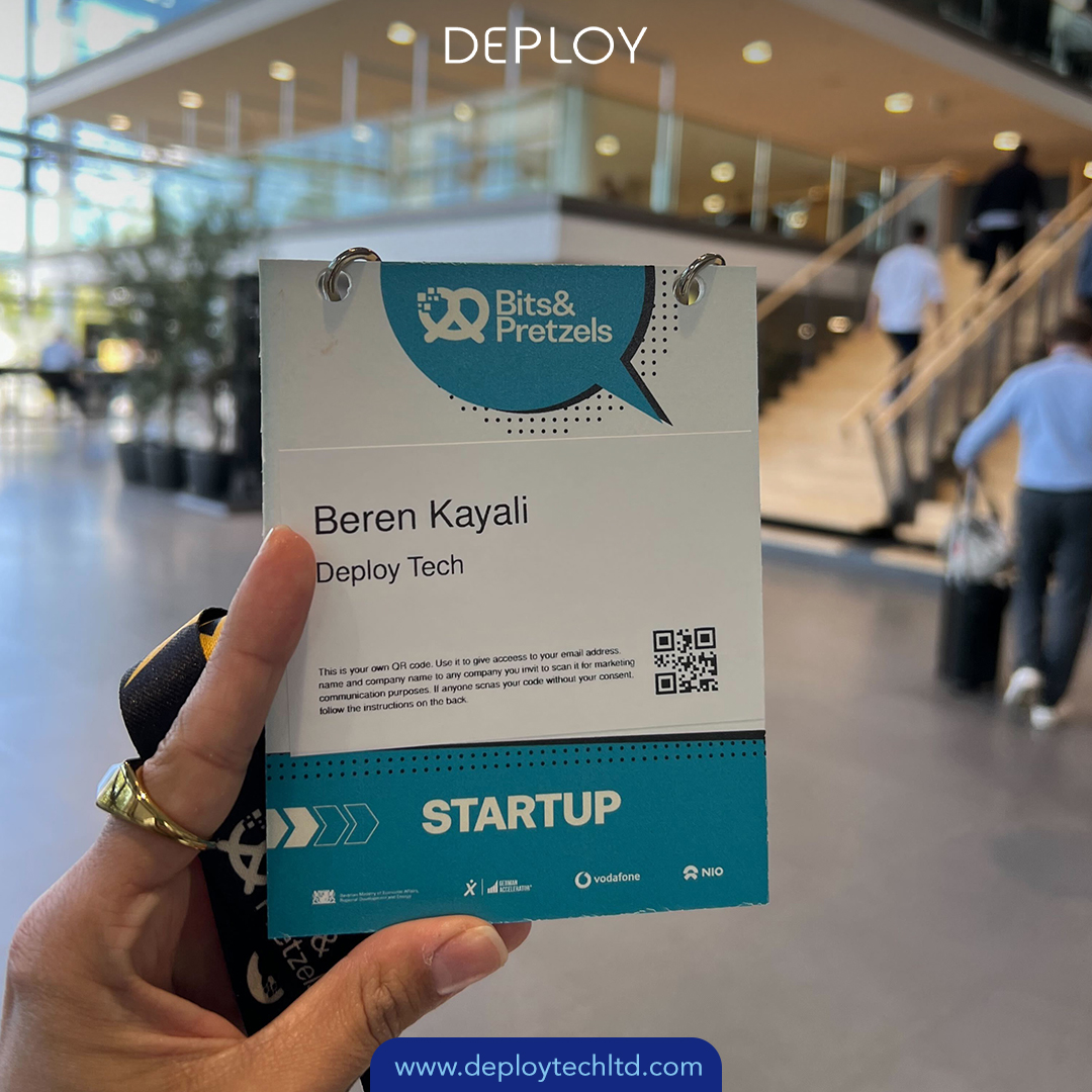 DeployWater's tweet photo. DEPLOY takes Munich by storm at the prestigious Bits &amp; Pretzels event!  

As a leader and innovator in the water solutions industry, DEPLOY is not just attending; we're representing our commitment to innovation and global networking. https://t.co/WdbNoQkuIp