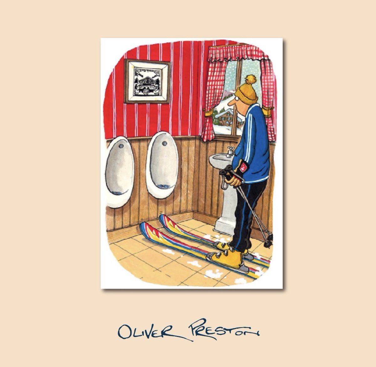 Our best selling greeting card and limited edition print! It always makes people laugh…⁠
⁠
Click on the link below to shop this greeting card and many more 🔗⁠

oliverpreston.com/product-catego…
⁠
#OliverPrestonCartoons #GreetingCards #ChristmasPresents #ChristmasCards #PresentsForMen