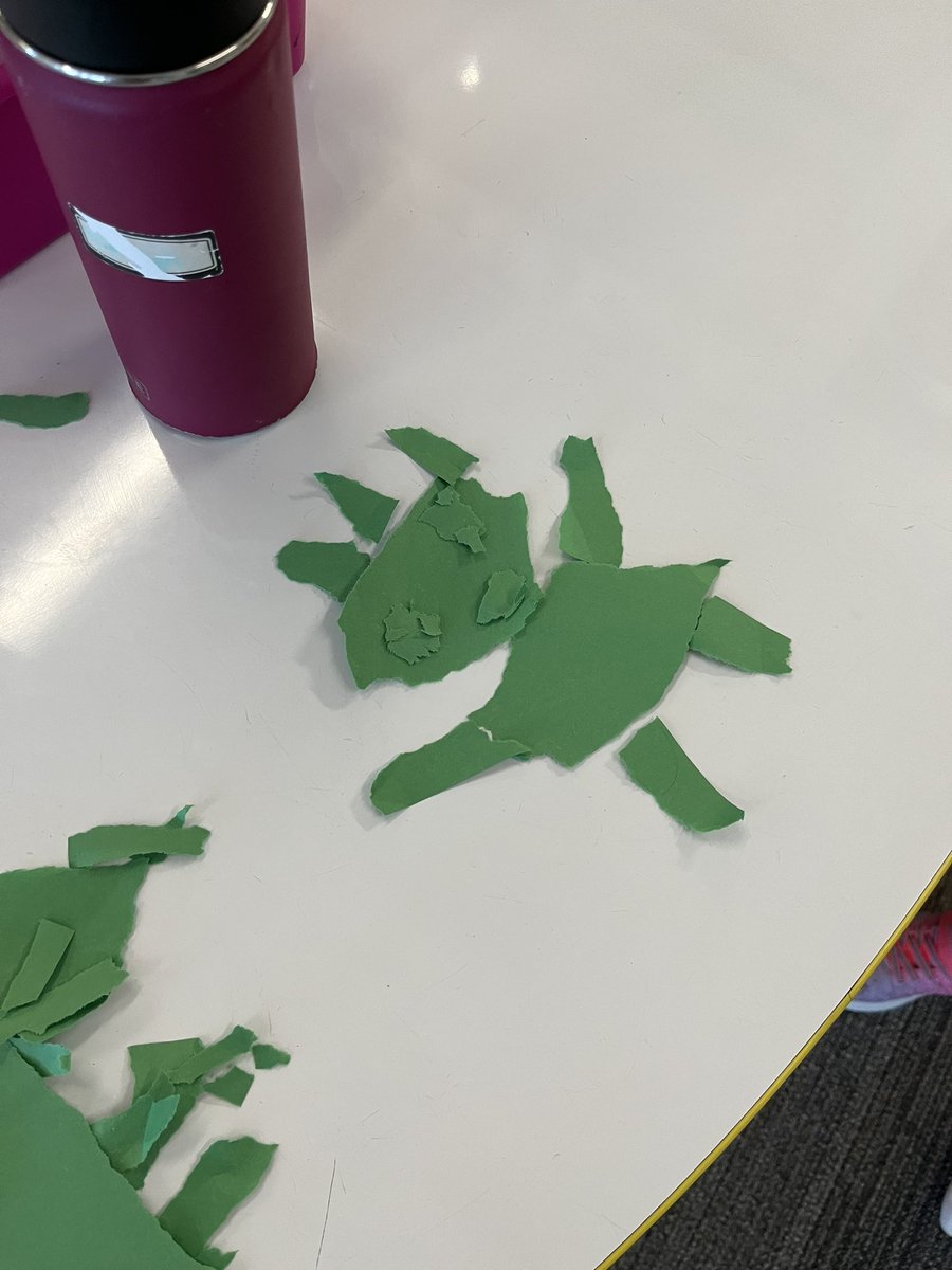 lightfootj22's tweet photo. 1st Grade Problem-Solving: make an animal out of construction paper, but you cannot use ANY materials. Loved their creativity with this challenge. https://t.co/8AMYWYUJPg