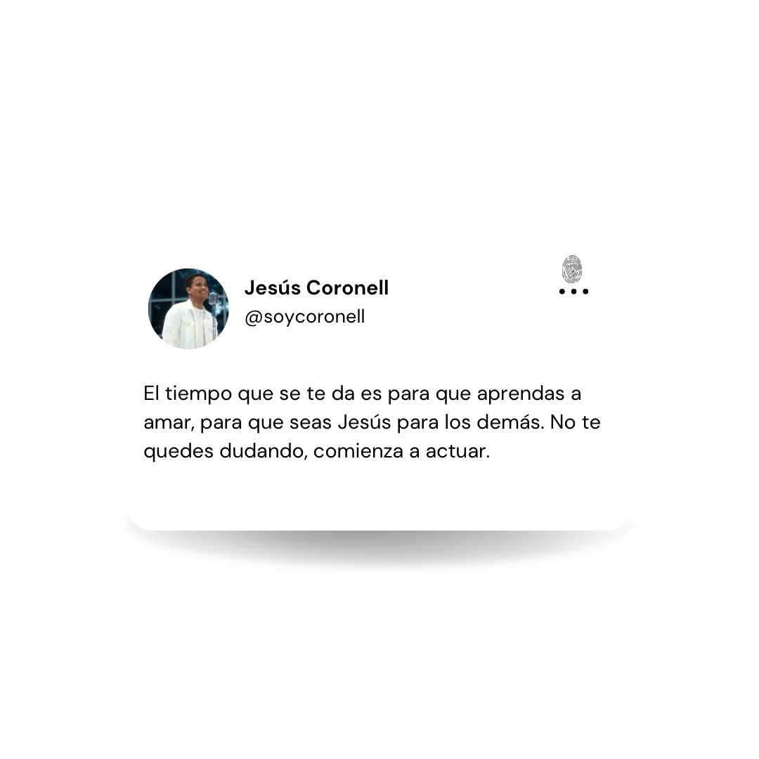 soycoronell's tweet photo. Seamos Jesús. https://t.co/rzIocCuuQg