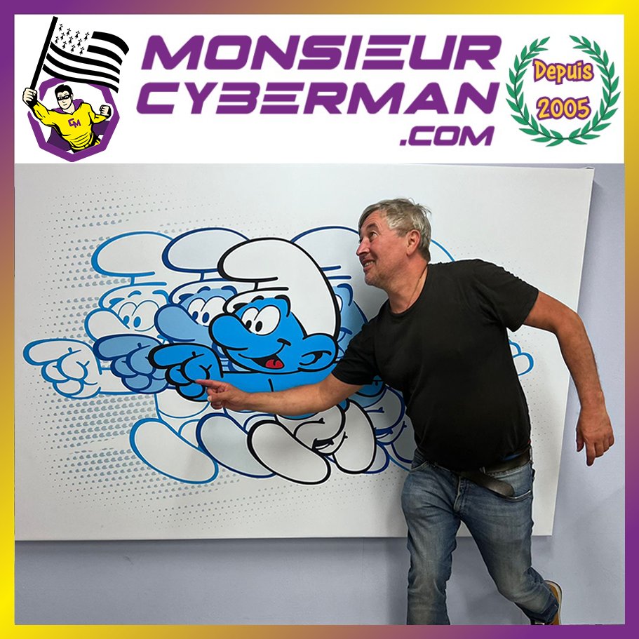 "Tous les chemins mènent à MonsieurCyberMan"
Rare photo de Karim Chtouki, fondateur et président de MonsieurCyberMan, schtroumpfant le magnifique chemin à ses petits copains.

#Peyo  #Redon
#informatique #boutique #reparation #reconditionne