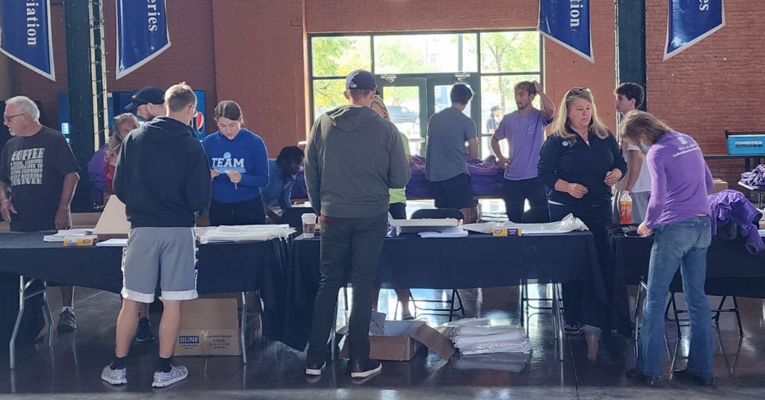 UrbanBourbonHM's tweet photo. #UBHM packet pick-up is open for business! We'll be at Slugger Field until 8 p.m. to ensure you get checked in for tomorrow's race.

#PacketPickup #AlmostTime #HalfMarathon https://t.co/7kfinUb7OC