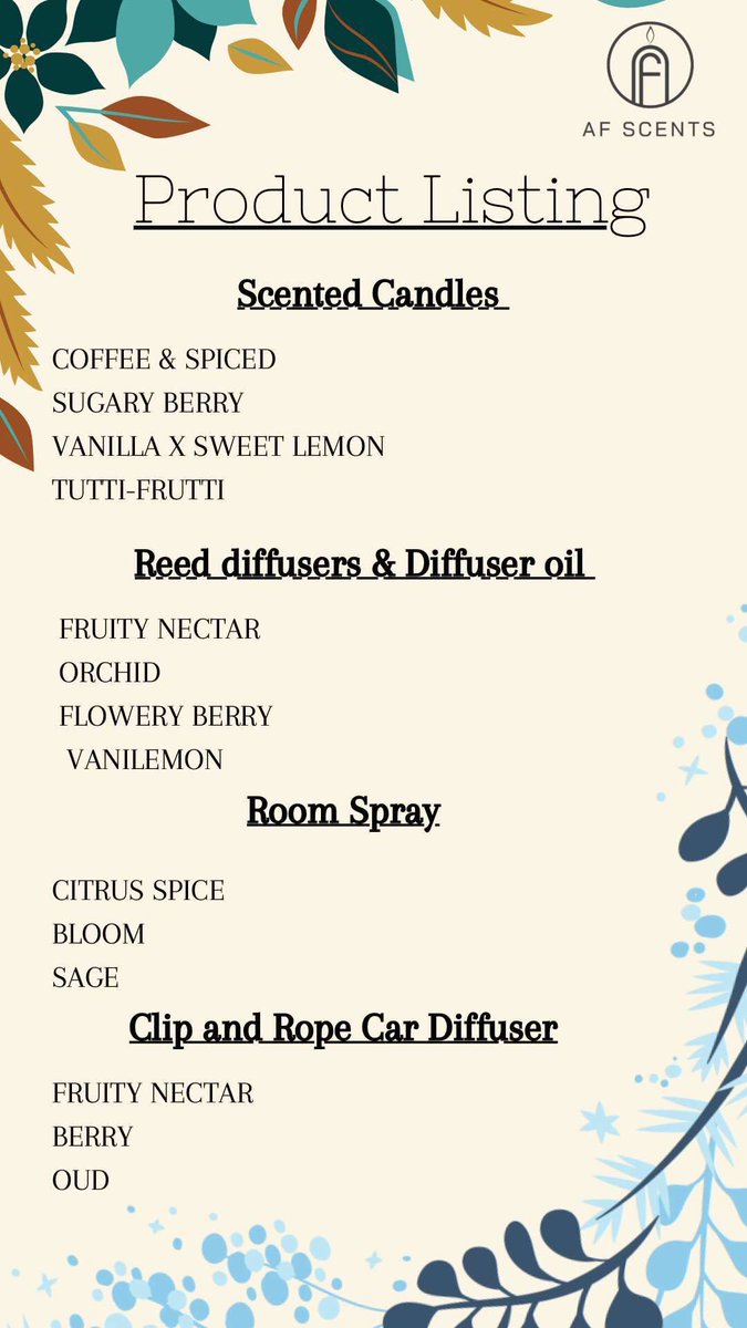 Adefavour_'s tweet photo. Indulge in Af scented candles, Reed diffusers and room sprays🤍

Available for delivery nationwide https://t.co/XyPnwJqqGQ