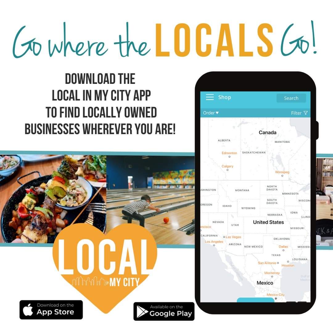 Welcome to LOCAL in My City!
We are here to connect #consumers with #locallyowned businesses!  #thinkLOCALfirst