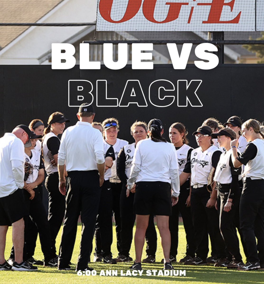 Mark you calendars - BLUE VS BLACK 📆 October 17 & 18 ⏰6:00 📍Ann Lacy Stadium