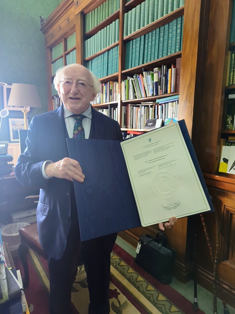 Following consultation with the Council of State, and having given further consideration to the advice offered to him, President Higgins has decided, under Article 26 of the Constitution, to refer the Judicial Appointments Commission Bill 2022 to the Supreme Court