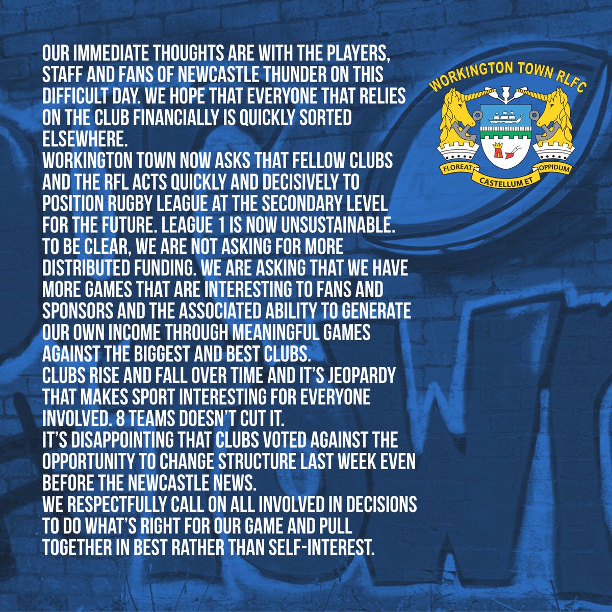 Workington Town tweet media
