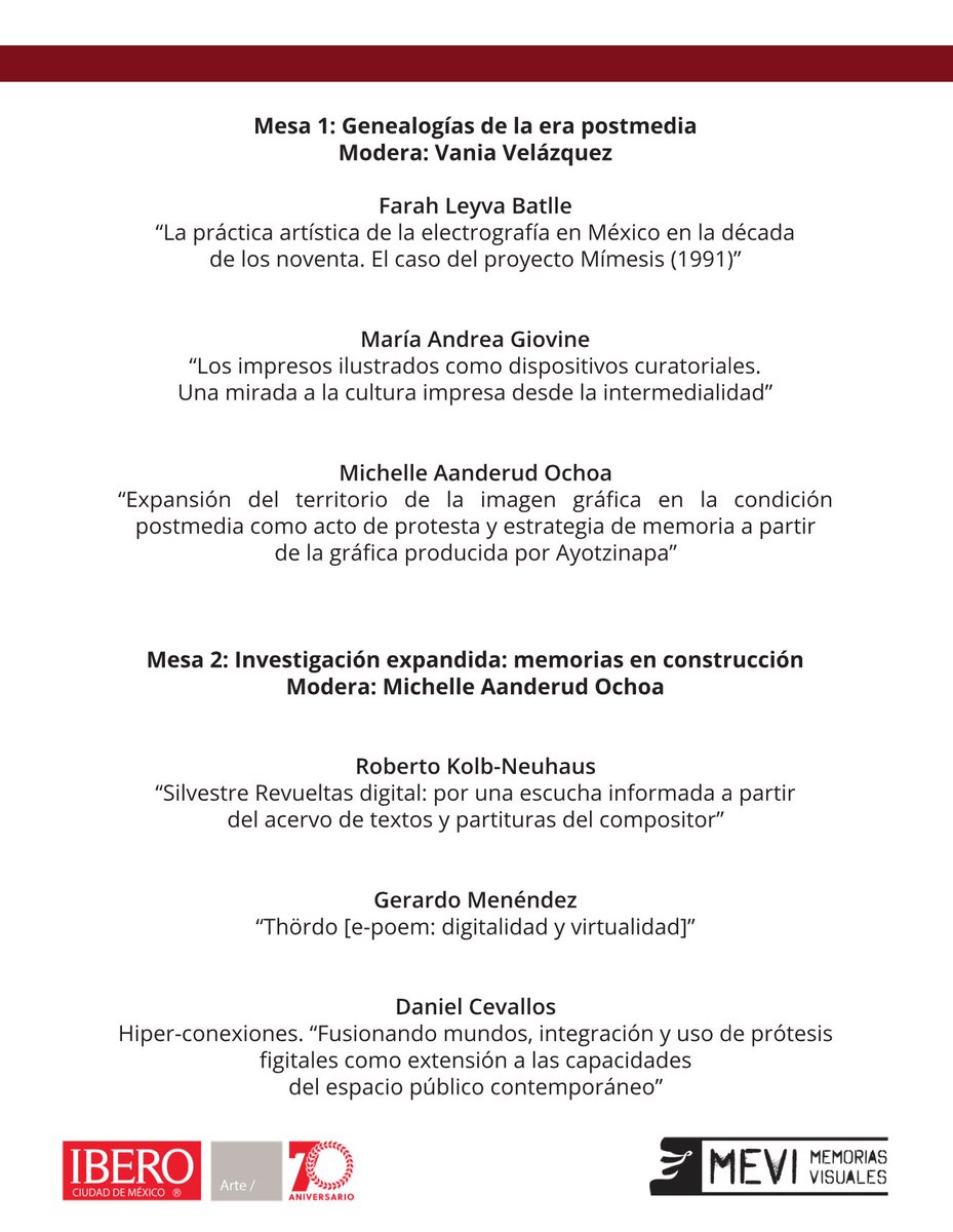 ¡Les esperamos!