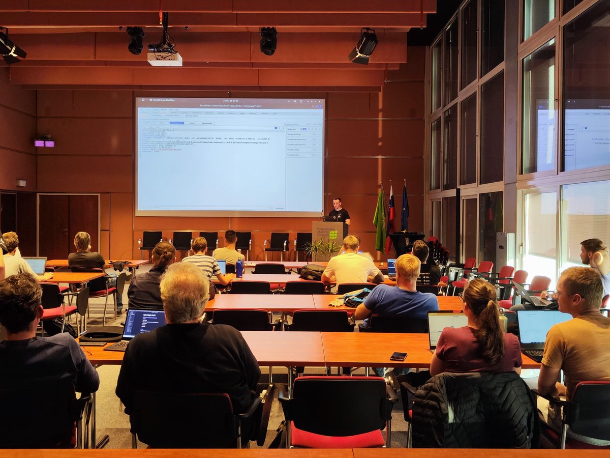 🚀#CyberNight is in full swing! Newbies are diving into the art of hacking in the CTF basics lecture while the seasoned pros battle it out in the arena. The quest for cyber mastery has begun, each keystroke echoing in the digital realm! 🖥️💡 #CTFChallenge #HackersUnite