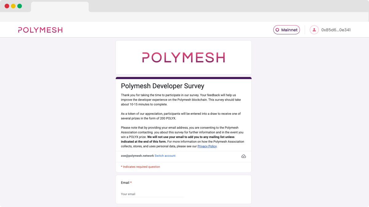 PolymeshNetwork's tweet photo. CALLING ALL DEVELOPERS 👨🏾‍💻👩🏻‍💻

Fill in our Developer Survey for a chance to win one of multiple 200 $POLYX prizes!🫰🏽

https://t.co/LfHZcflFVK

#developers #developer #crypto #Bitcoin #ethereum #BlockchainDevelopers #dApps #web3community https://t.co/YYkf8F1C0T