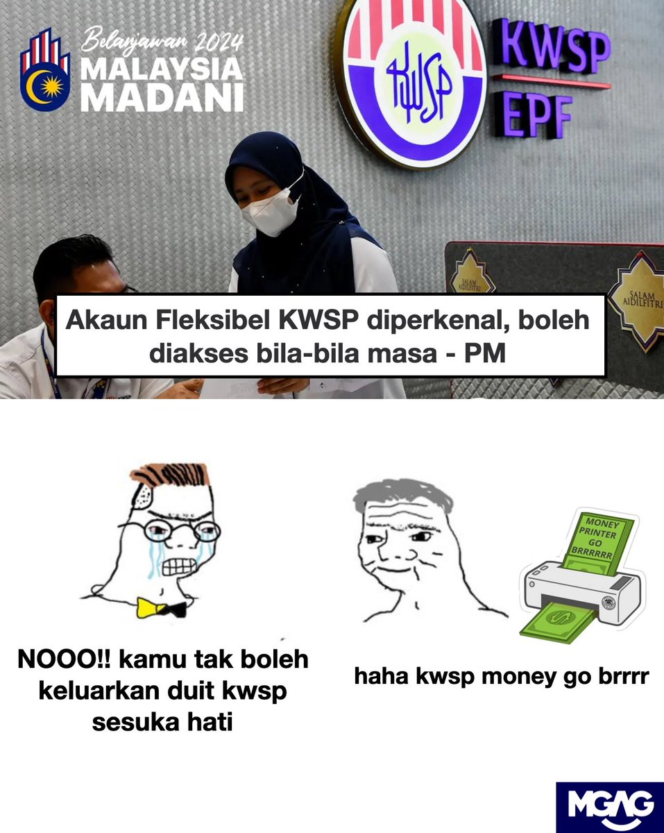 simple rule for KWSP / EPF desperately need money, withdraw not desperate, keep it there and let it grow