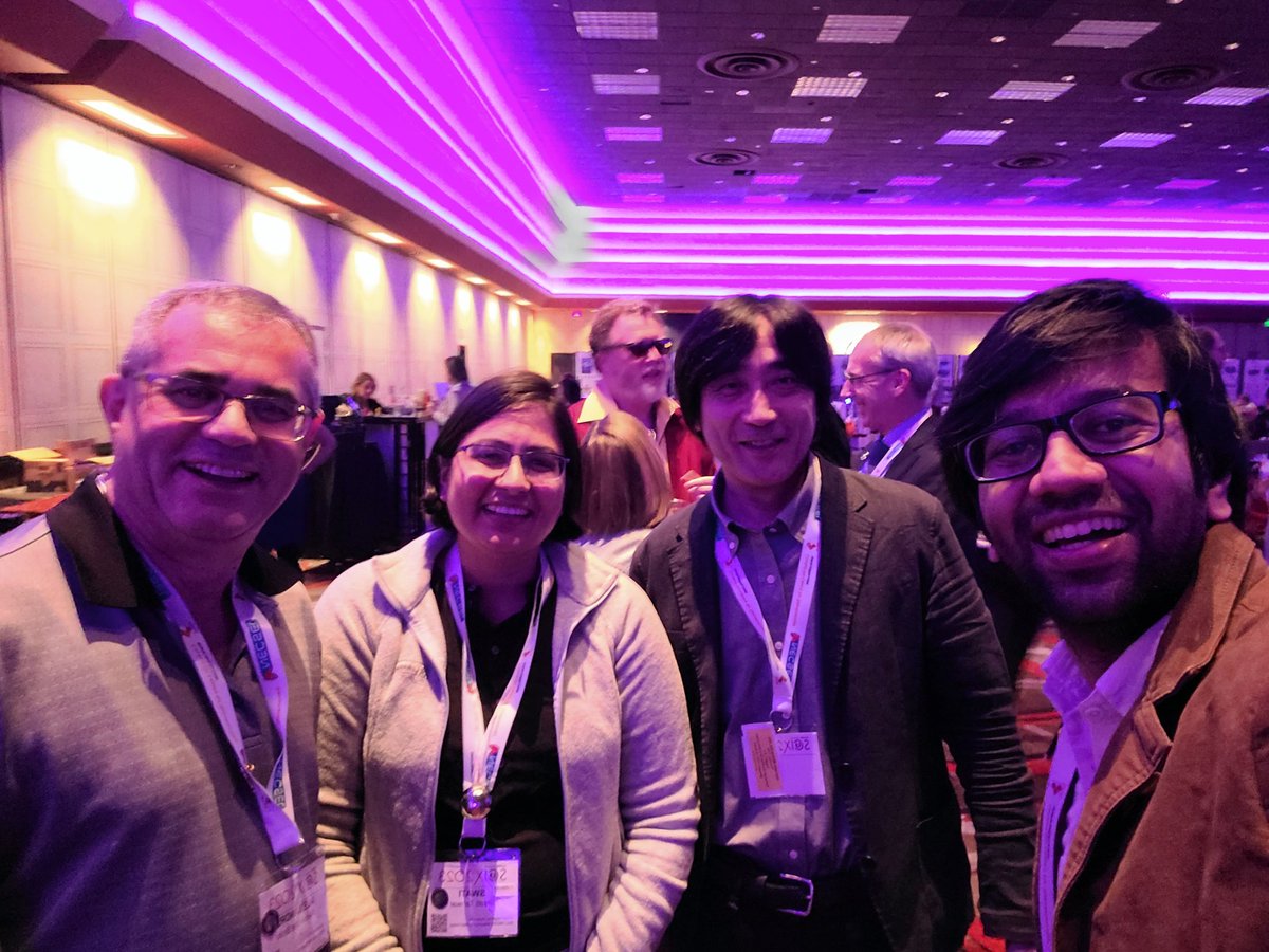 Organizers at #SciX2023 certainly knows how to throw a party!! Very animated 70's-themed dance and costumes competition and a great opportunity to catch up with both new and old friends 😊