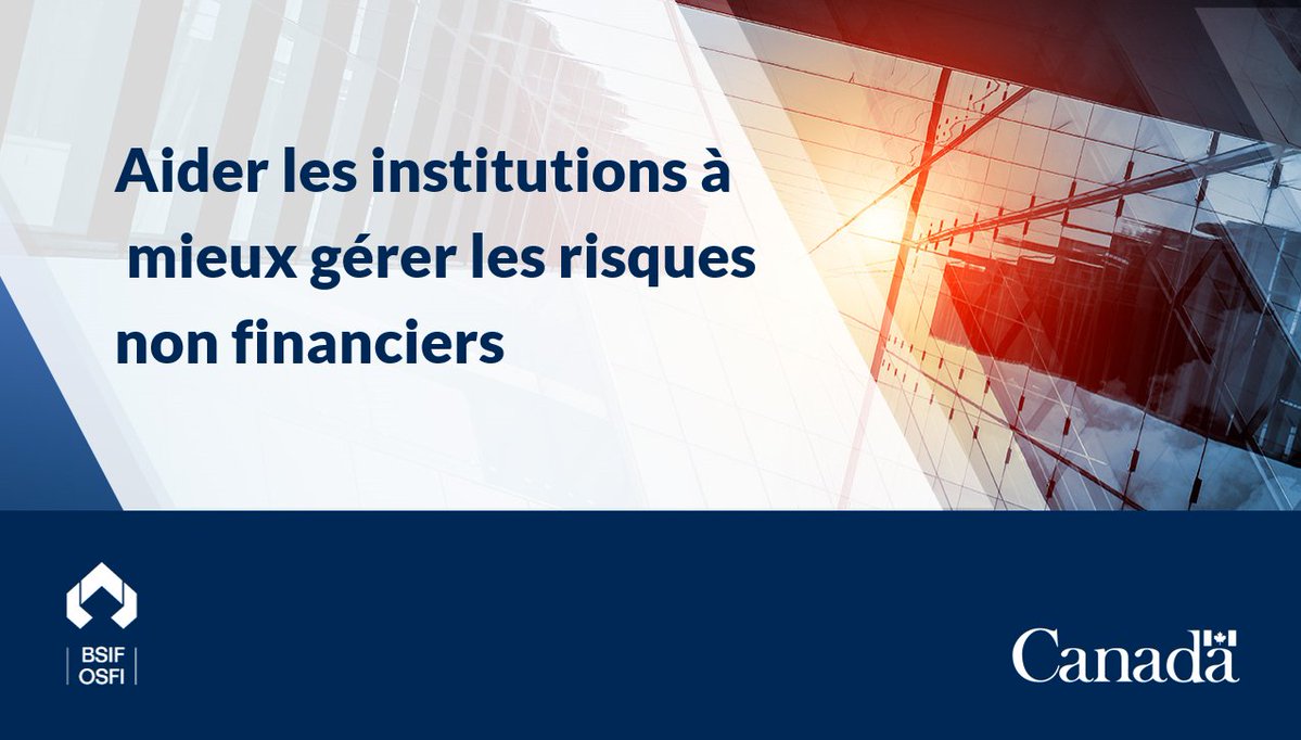 BSIFCanada's tweet image. Aujourd’hui, nous avons soumis à consultation 2 lignes directrices:

🟩Nouvelle ligne directrice sur l’intégrité et la sécurité
🟦Mise à jour de la ligne directrice sur la résilience opérationnelle et la gestion du risque

Commentez-les! osfi-bsif.gc.ca/fra/osfi-bsif/…

#ExprimezVous