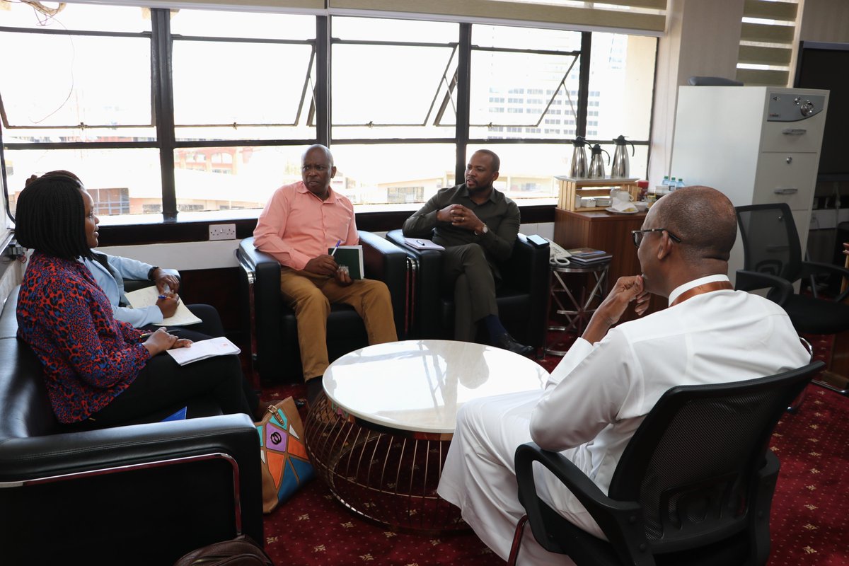 RCMRD_'s tweet photo. In readiness for the upcoming opening of our complex and hostel, today, a team from @RCMRD_ led by Ag.Director of Capacity Building, Julius Gichohi paid a courtesy visit to Kenya's Permanent Secretary, State Department for Lands and Physical Planning, Hon. Nixon Korir. #TeamRCMRD https://t.co/YjdX8cS76o
