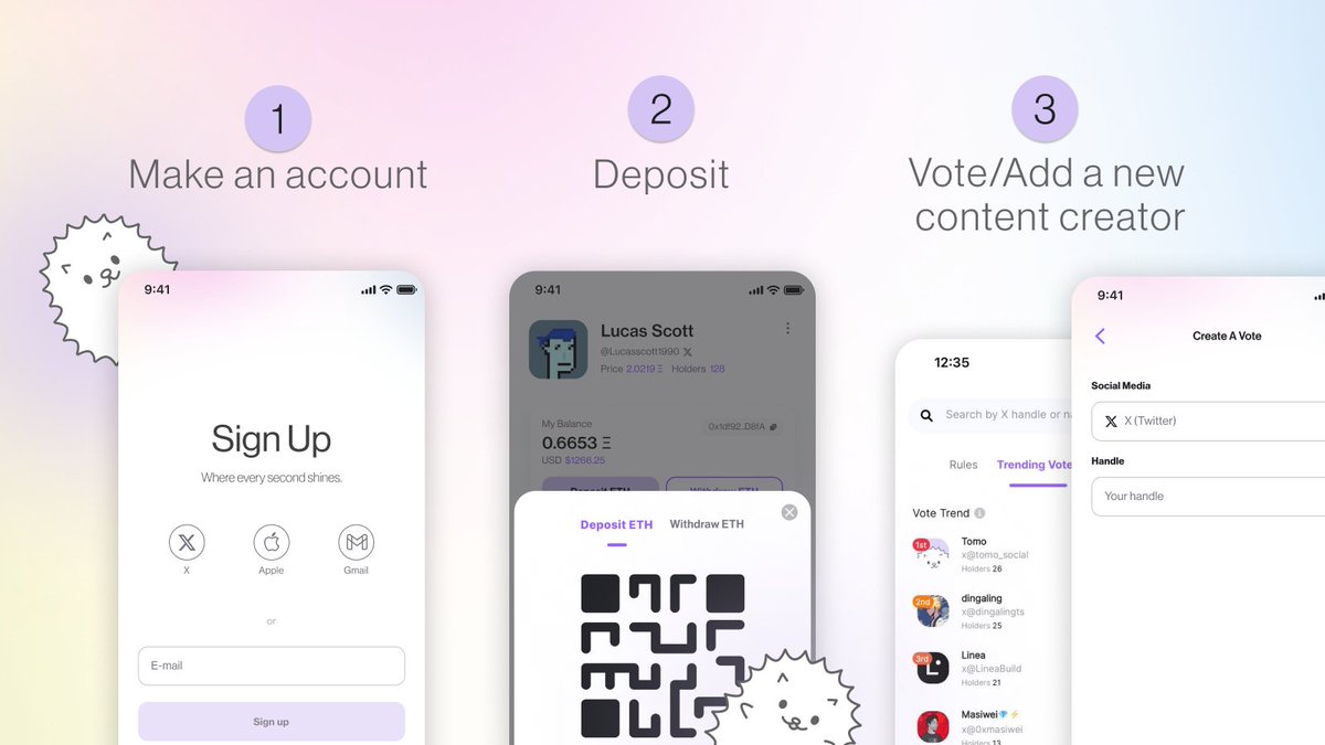 tomo_social's tweet image. 5/ So how does it work?

Creating an account has never been easier!

Sign up with X, Gmail, or Apple!