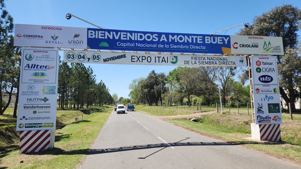 Se viene la 51° Expo-ITAI!! Junto a la Fiesta Nacional de la Siembra Directa!! Te esperamos el 4, 5 y 6 de Noviembre en <a href="/muni_montebuey/">Municipalidad de Monte Buey</a>