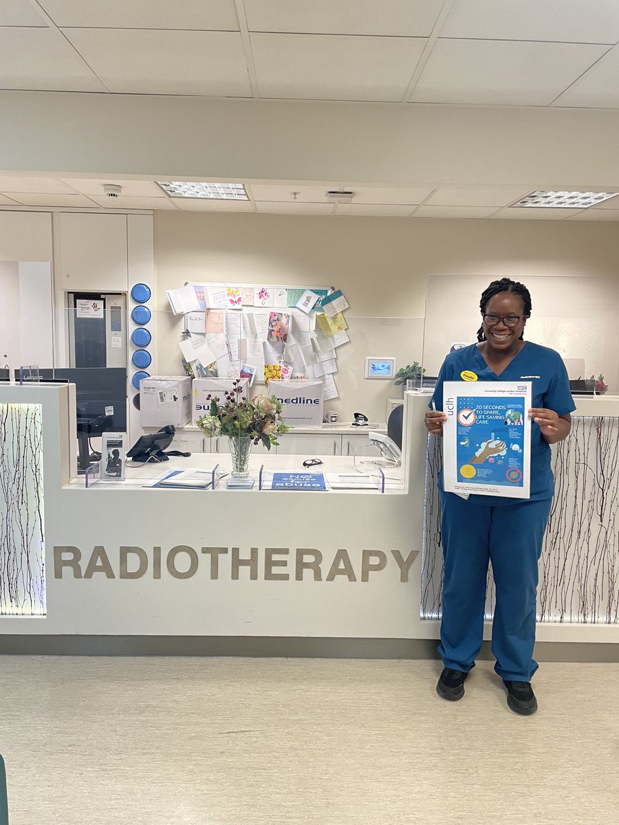 ipc_uclh's tweet photo. IPC have visited all the various radiotherapy sites across @uclh
Massive thank you to all who joined our interactive session on Standard Precautions. ☢️🥇🏆#Champions #OneTeam💙 @probert_david @GBellingan https://t.co/2mxuBGfI6F