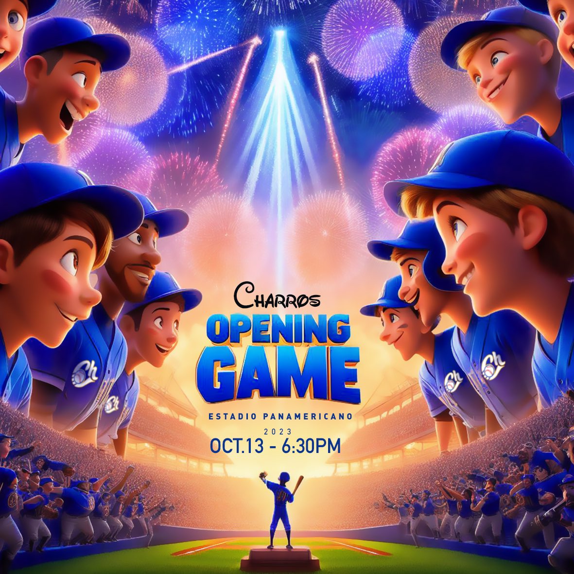 megomez31's tweet photo. Por una exitosa y feliz temporada para todos.  Ahí nos vemos con la ilusión de ser campeones. 
#charrosdejalisco #todossomoscharros #openinggame https://t.co/18SwkPocwe