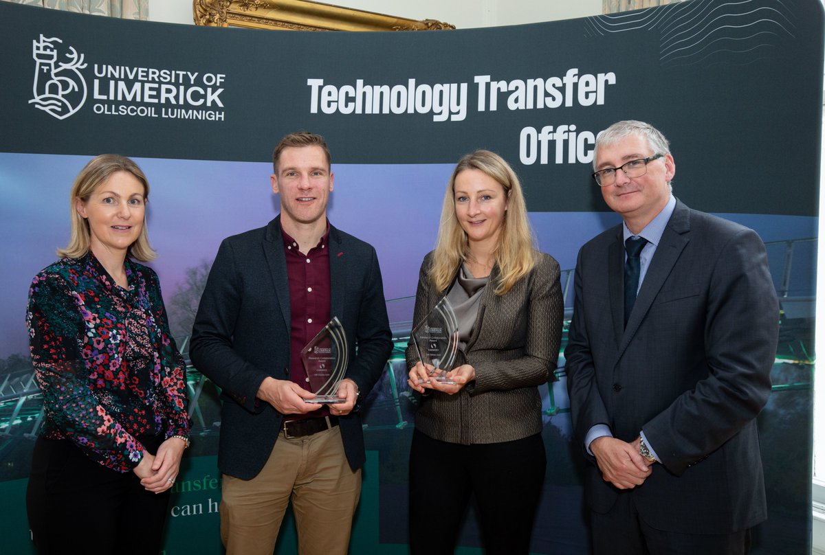 HRI_UL's tweet photo. Thrilled to celebrate our Theme Lead Brian Carson's continued success🌟

Brian and Carbery Food Ingredients represented by Sarah O’Neill received prestigious UL Innovation Awards this week!

Here in the HRI, we feel lucky to have such a dedicated and visionary leader. 🙌👏 https://t.co/BRcz8su00R