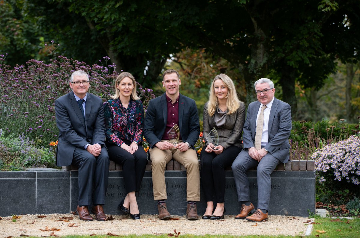 HRI_UL's tweet photo. Thrilled to celebrate our Theme Lead Brian Carson's continued success🌟

Brian and Carbery Food Ingredients represented by Sarah O’Neill received prestigious UL Innovation Awards this week!

Here in the HRI, we feel lucky to have such a dedicated and visionary leader. 🙌👏 https://t.co/BRcz8su00R