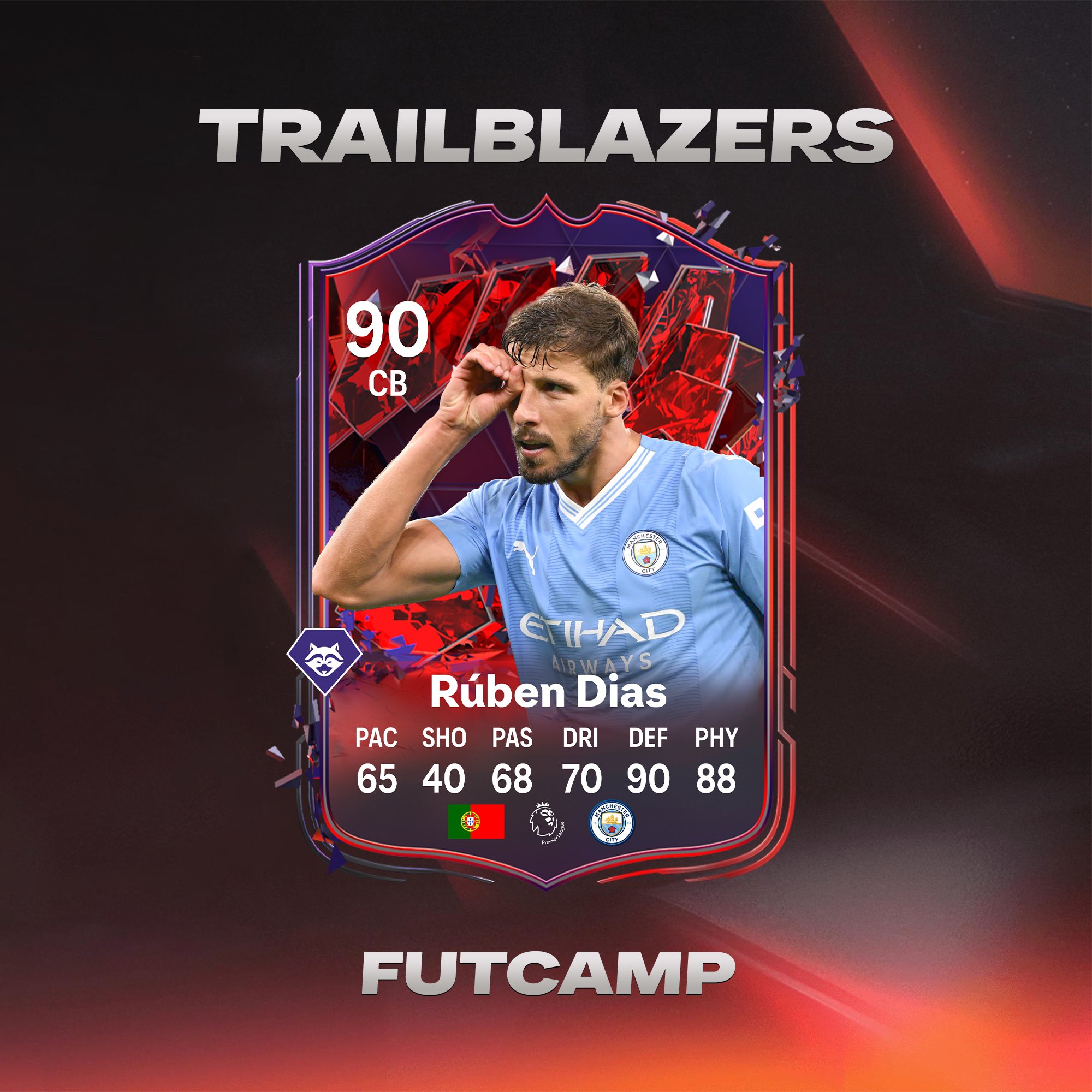 FUT Camp on X: "Ruben Dias OFFICIAL stats & dynamic ☑️☹️ Anticipate+ PlayStyle 👀 Follow for more leaks 🔔 https://t.co/K9hjLOxvta" / X