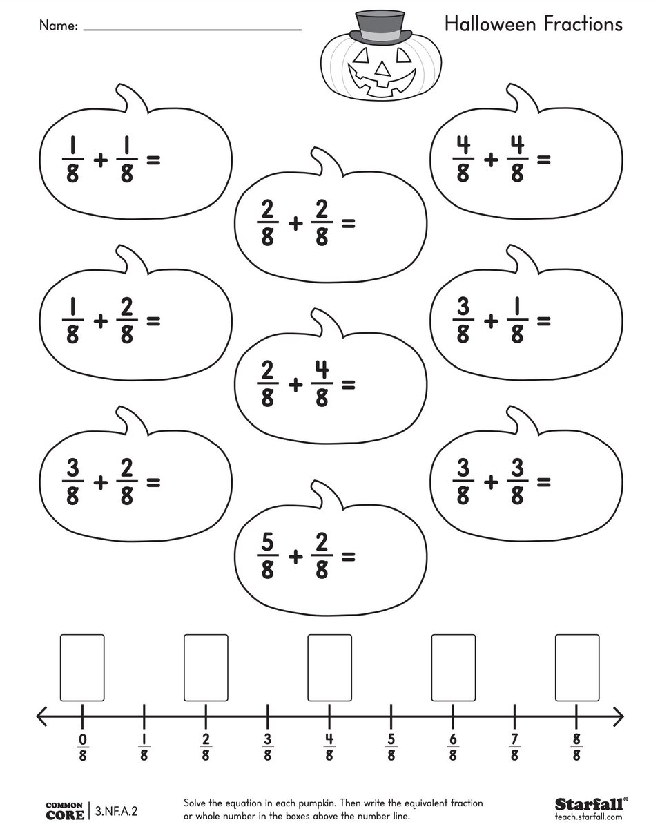 Starfalledu's tweet image. Fun Friday Fractions!
Free worksheet inStarfall&apos;s Parent-Teacher Center Grade 3.
#thirdgraderocks #fractionsarefun #STEM #funfriday