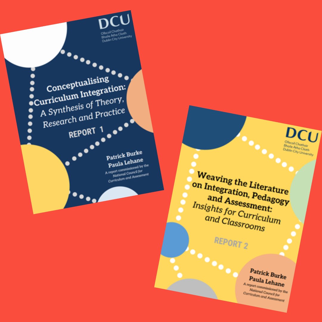 NCCAie's tweet photo. Interested in finding out more about Integration, Pedagogy &amp; Assessment and implications for child &amp; teacher agency? 
Join us online on Wednesday, 25 October from 4-5pm to hear @patjburke &amp; @lehane_paula share insights from their research.  
Register now: https://t.co/Ix8F3fKulT https://t.co/OBtxFXBFEF