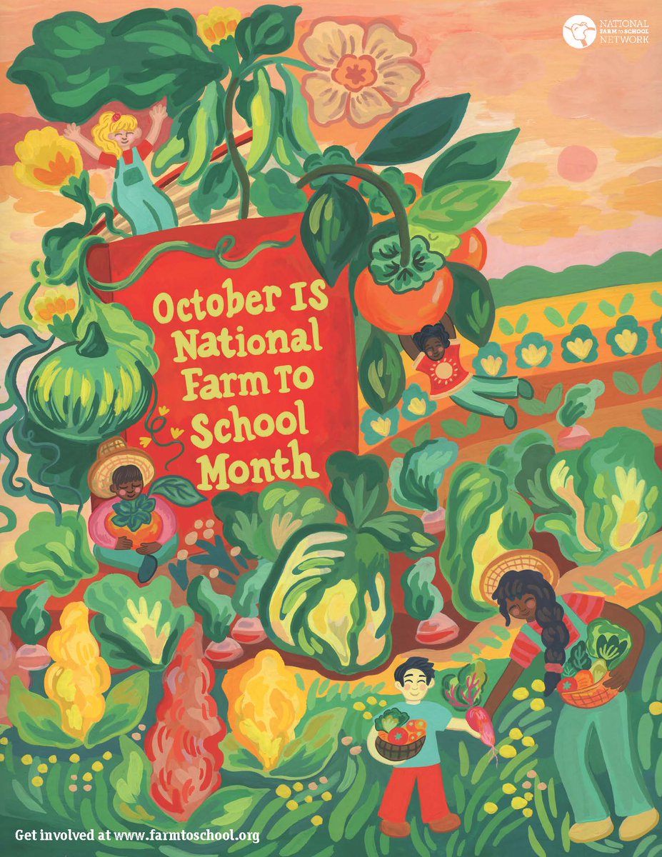 October is Farm to School Month! Join us in celebrating furthering the connection between our local food systems and youth. Keep an eye out for more on how CCE is contributing to Farm to School efforts in Franklin County! #f2smonth #farmtoschool