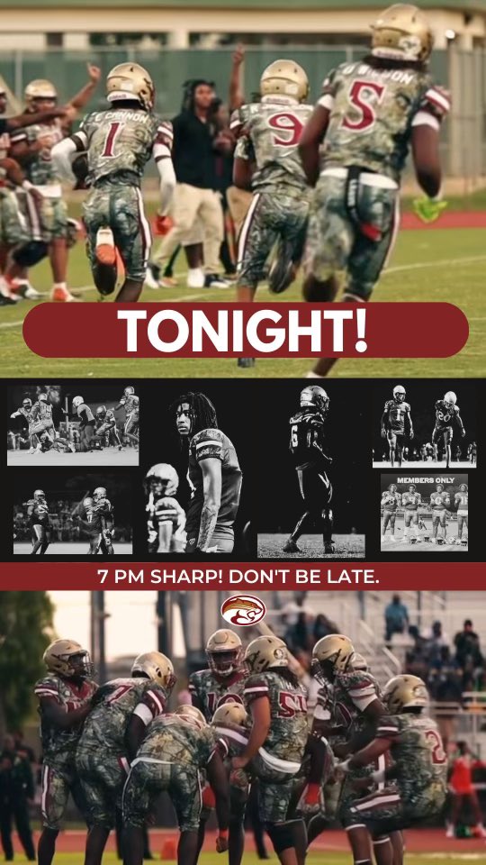 It’s Senior Night, come out and support your Cougars as we take on <a href="/WestBocaBullsFB/">West Boca Raton Football</a> <a href="/CreekMagnet/">Coconut Creek High</a> <a href="/CCreekAthletics/">Coconut Creek Athletics</a> <a href="/BCAA_Sports/">BCAA Sports</a> <a href="/EraPrep/">New Era Prep</a> <a href="/DrNicoleNearor/">Dr. Nicole Nearor</a>