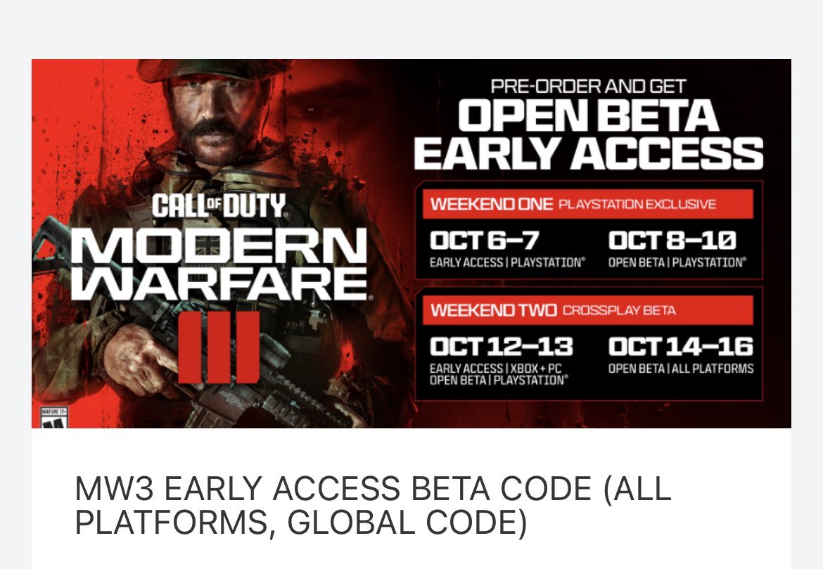 Black Ops 6 Beta tweet media