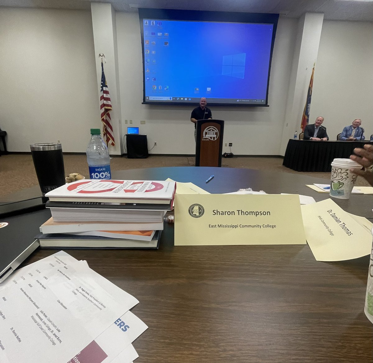 CoachT32's tweet photo. I’m honored to be a member of the 15th cohort of the 2023-2024 Mississippi Community College Leadership Academy. #MCCLA https://t.co/ZIxmljnddw