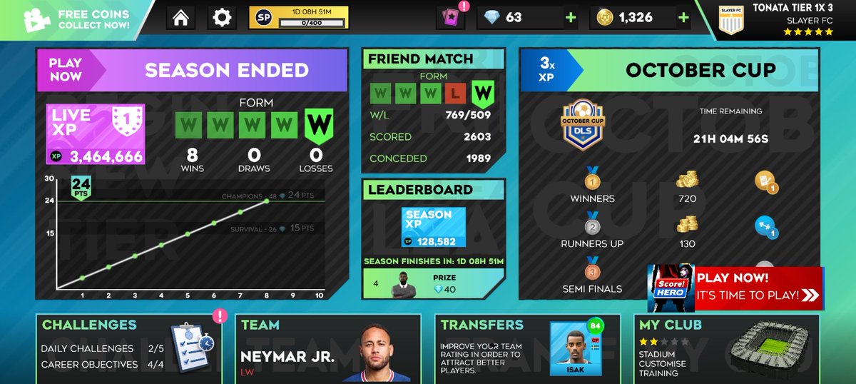 sinister__t's tweet photo. Tier 1 Champ 🏆🏆🏆🏆🤣
#dls23 #dls https://t.co/Ea0ks73i81