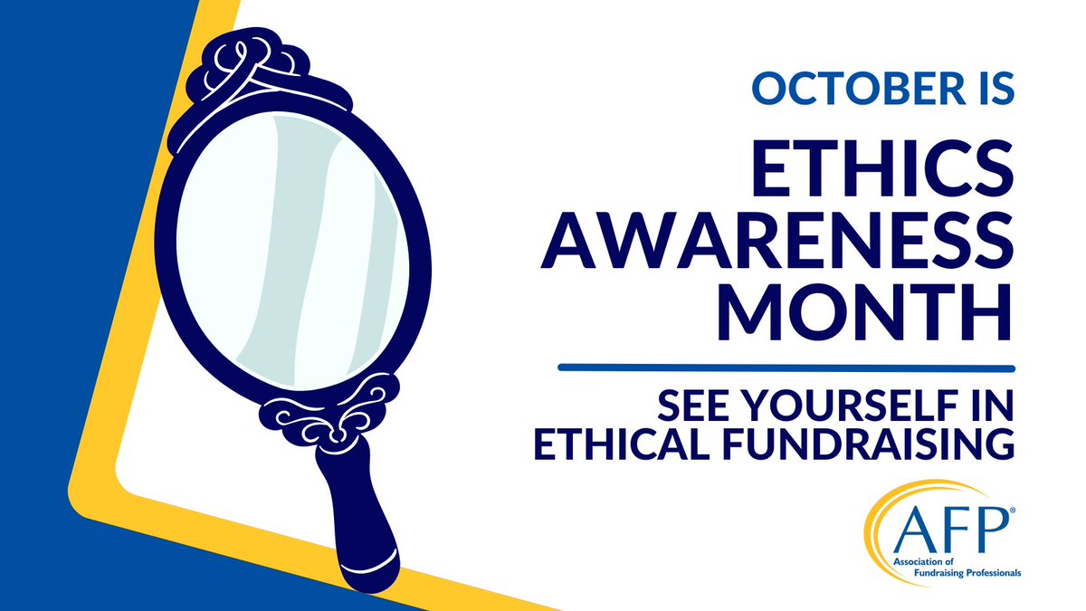 This Ethics Awareness Month, we asked AFP members to share ethical dilemmas they have faced in their careers and how they were able to resolve them, successfully or perhaps not so successfully.  

Read More: afpglobal.org/ethical-dilemm…

#EthicsAwarenessMonth