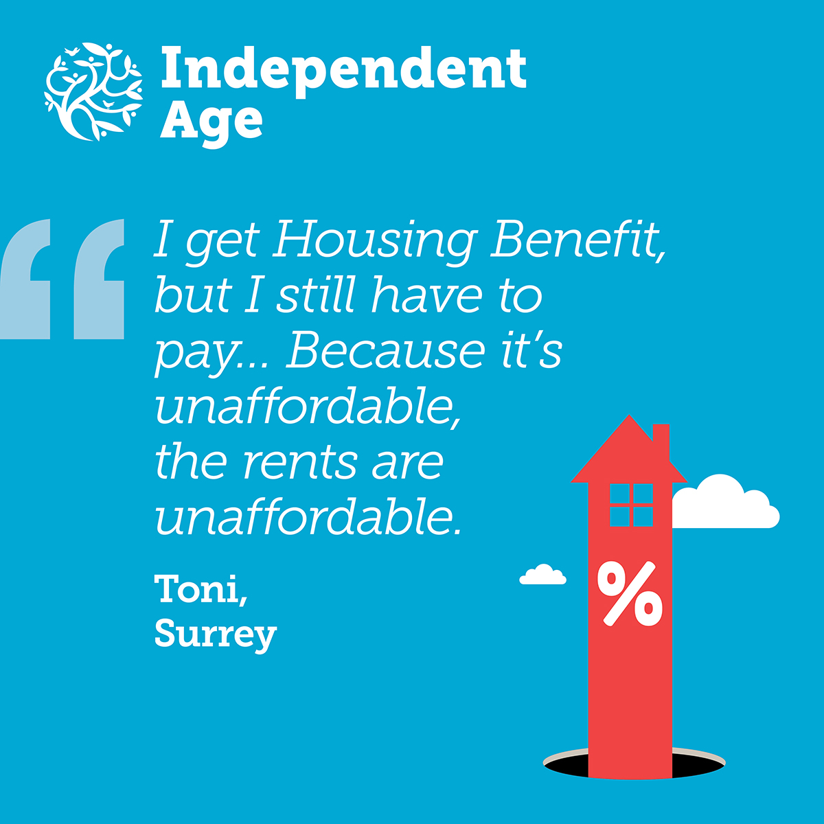 IndependentAge's tweet photo. We've signed an open letter urging @Jeremy_Hunt to increase Local Housing Allowance.

Older private renters are at greater risk of poverty and tell us that their income doesn't match the reality of renting. The LHA freeze must end.
Read more: https://t.co/MyoSCsmD4Y #CoverTheCost https://t.co/tCY3T15utV