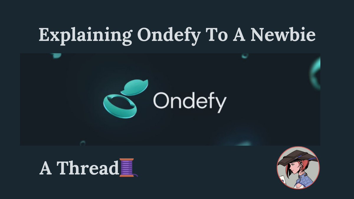 Dcapitalist01's tweet photo. Hello House, I'm gonna be telling you a story about the future of finance being fully on-chain @Ondefy. #OndefyThread https://t.co/wLvwAjTRhe