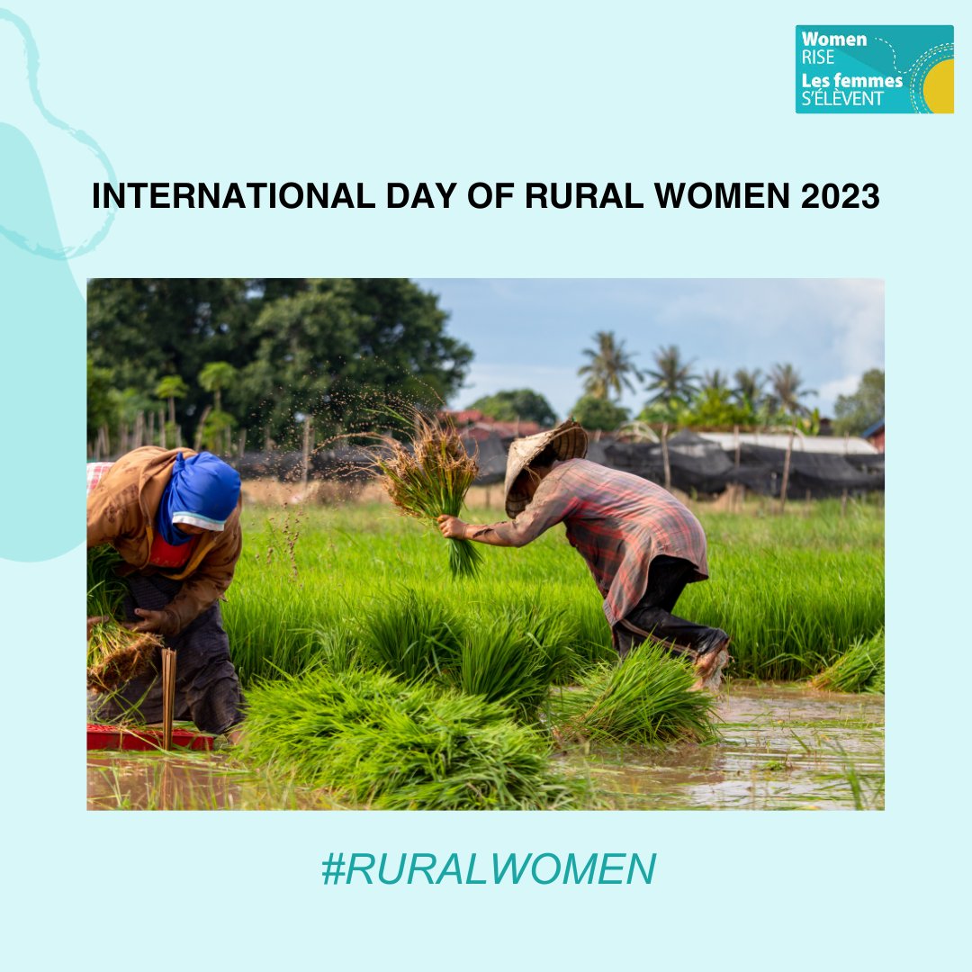 WomenRISE6's tweet photo. The Women RISE initiative is supporting research projects that focus on helping #RuralWomen recover from the impacts of COVID-19 on their health, livelihoods, and wellbeing.
#IRWD #EmpowerWomen https://t.co/dgsWprXgoX