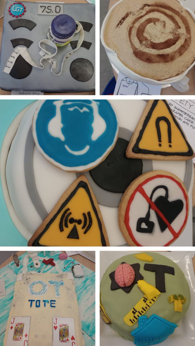 AHP day celebrations for the UHL site <a href="/LG_NHS/">Lewisham and Greenwich NHS Trust</a> in the Great AHP bake off. After a great judging panel the winner was awarded to “S L Tea” made by <a href="/HelenLuceille/">Helen Sampson</a> <a href="/LGTSALT/">LGT SALT</a> <a href="/LGT_OT/">LGT OT</a> <a href="/PhysioUhl/">Physio UHL</a> <a href="/PhysioQEH/">PhysioQEH</a> <a href="/tilley_ot/">Emma Tilley L&G OT</a> <a href="/LG_CYPtherapies/">Kaleidoscope CYP Therapies</a> #AHPDay2023
