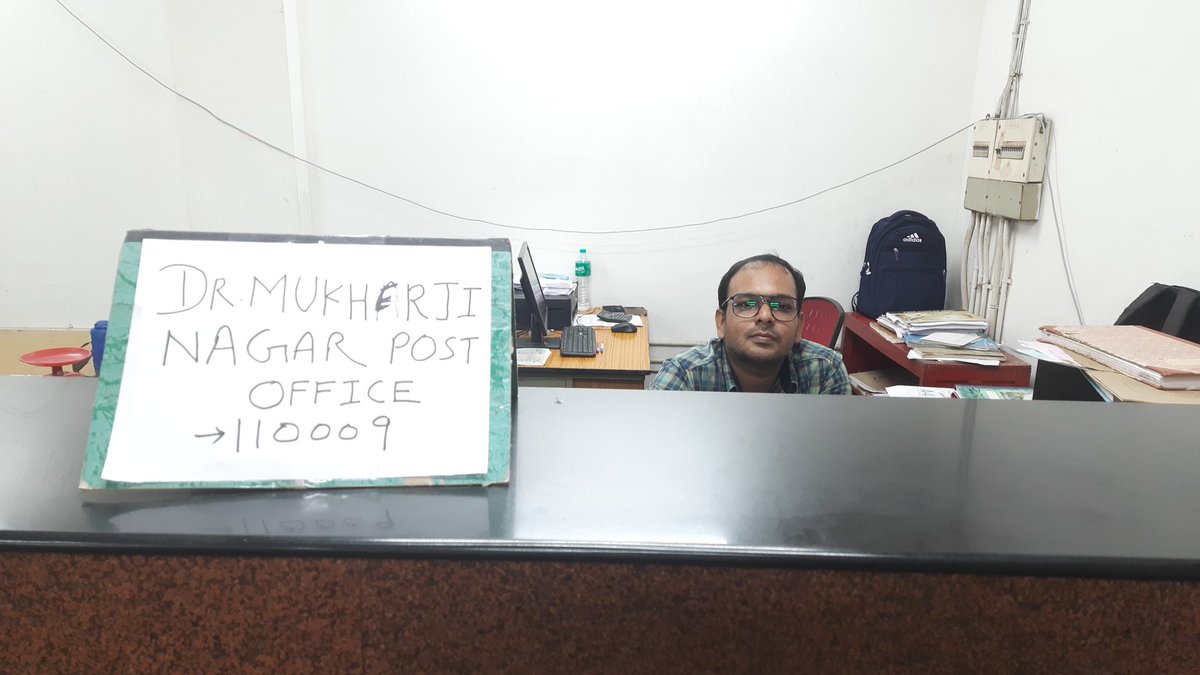 rajeshmehtaphd's tweet photo. After 3 months of power disconnection by @tatapower_ddl , Dr. Mukherjee Nagar Post Office (110009) shifted to Delhi University PO (110007). Ppl specially sr citizens r facing huge problem. Pl reopen Dr. Mukherjee Nagar PO. @IndiaPostOffice @LtGovDelhi @AshwiniVaishnaw @PMOIndia https://t.co/A5Tp3p8ltt