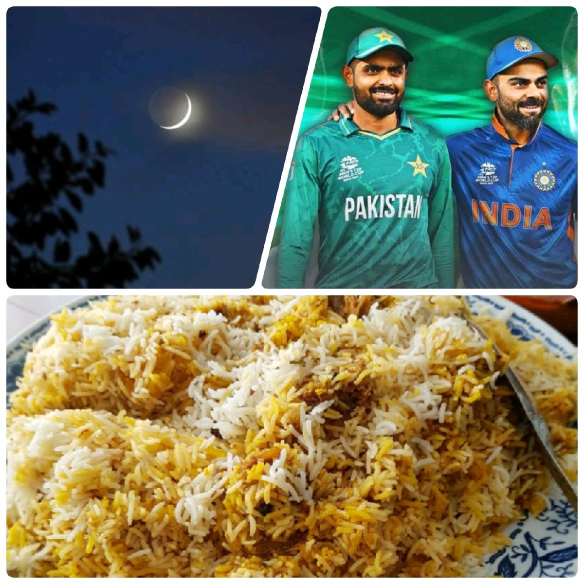 FarhanAries008's tweet photo. آج پاکستان اور انڈیا کے میچ کی  چاند رات ہے۔۔🌙

#IndiaVsPakistan #pakvsindia
#CWC23
#TamashaPeDekh
#GoodluckPakistan 🇵🇰 https://t.co/gbP7W41kYu