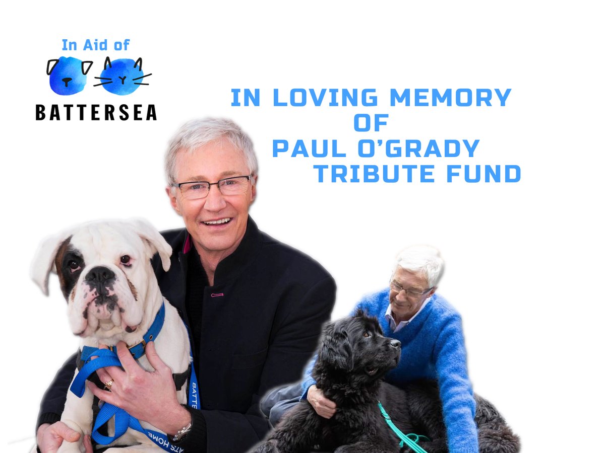 PaulOGrady_FC's tweet photo. You can still donate in Paul's Memory by clicking this link below. All proceeds fund Battersea as its directly donated to Battersea.  Thank you to everyone who has donated so far... You're all Whooftastic!
#pogdogs #paulogrady #pogfans

https://t.co/RHNXkBgq5d

3/3 https://t.co/6X5vbjyo0L